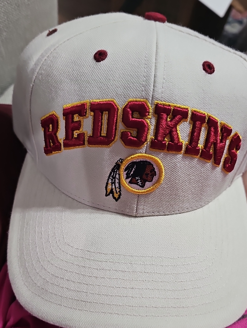 Vintage WASHINGTON REDSKINS Embroidered Team  Hat